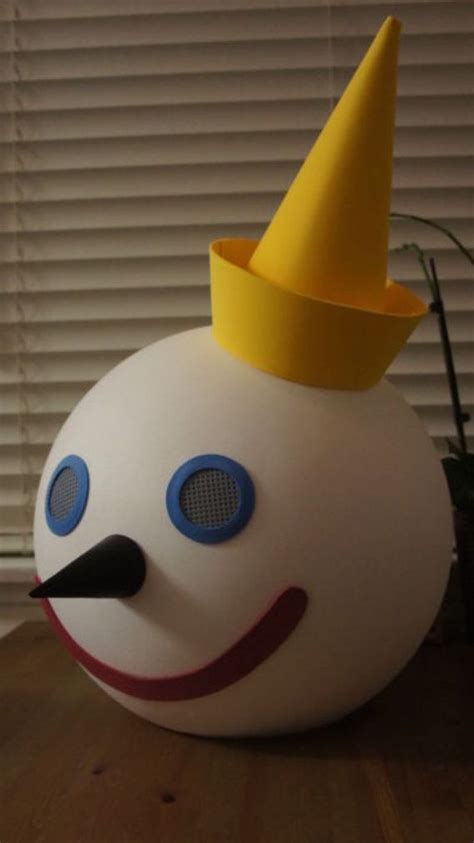 Mascot mask for Jack in the box costume